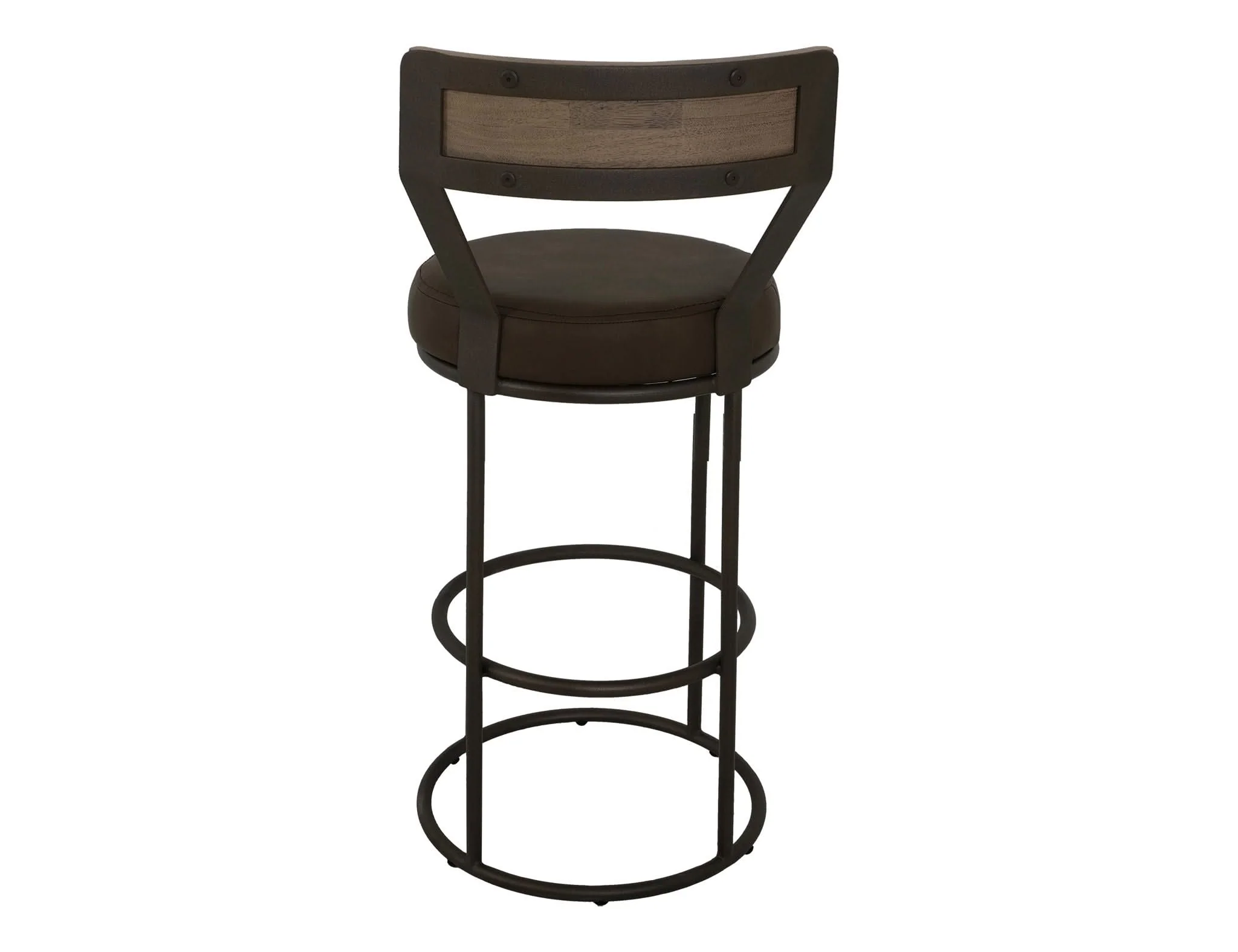 Xel-Ha - 30" Upholstered Barstool - Dark Chocolate - Image 4