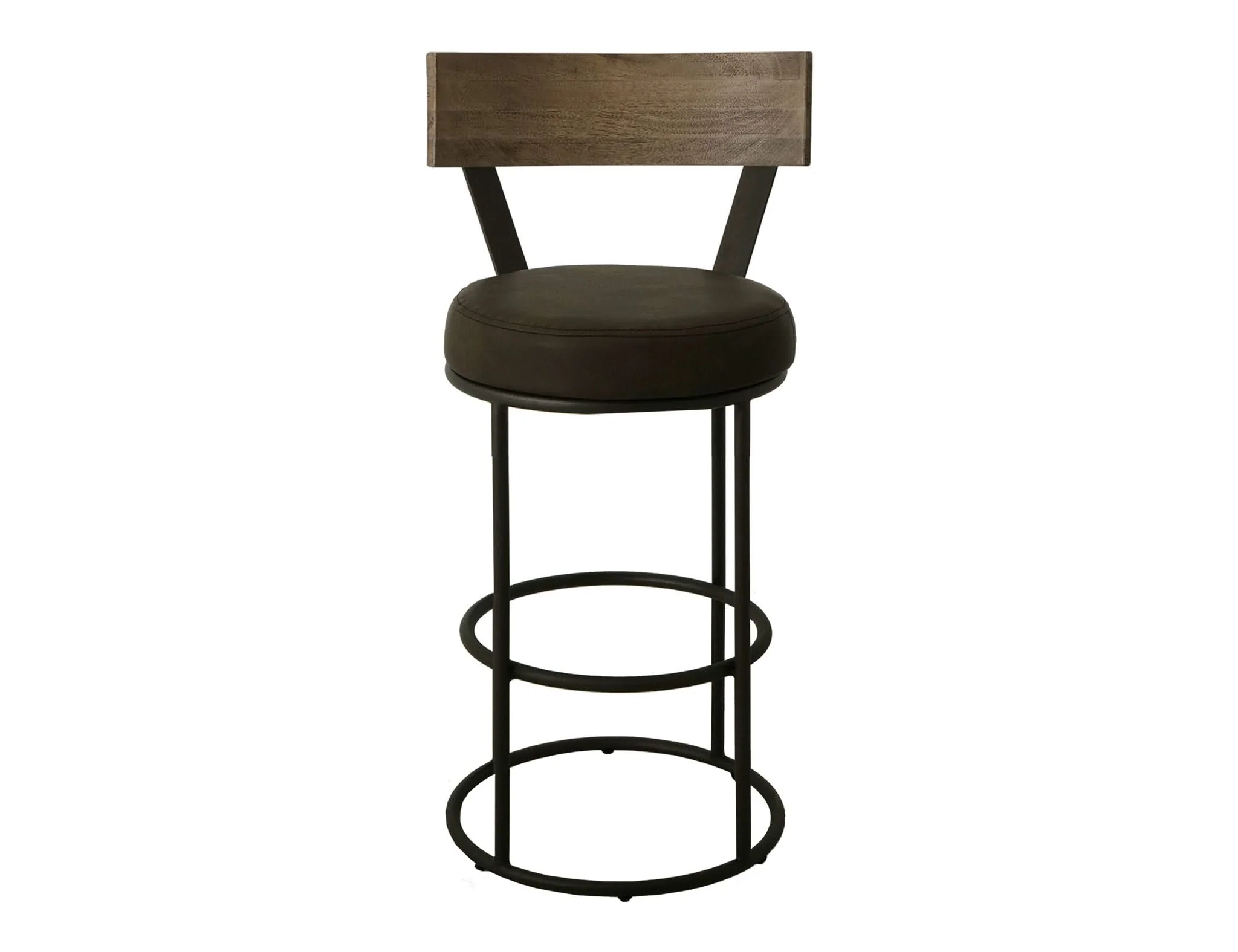 Xel-Ha - Upholstered Barstool - Dark Chocolate - Image 2