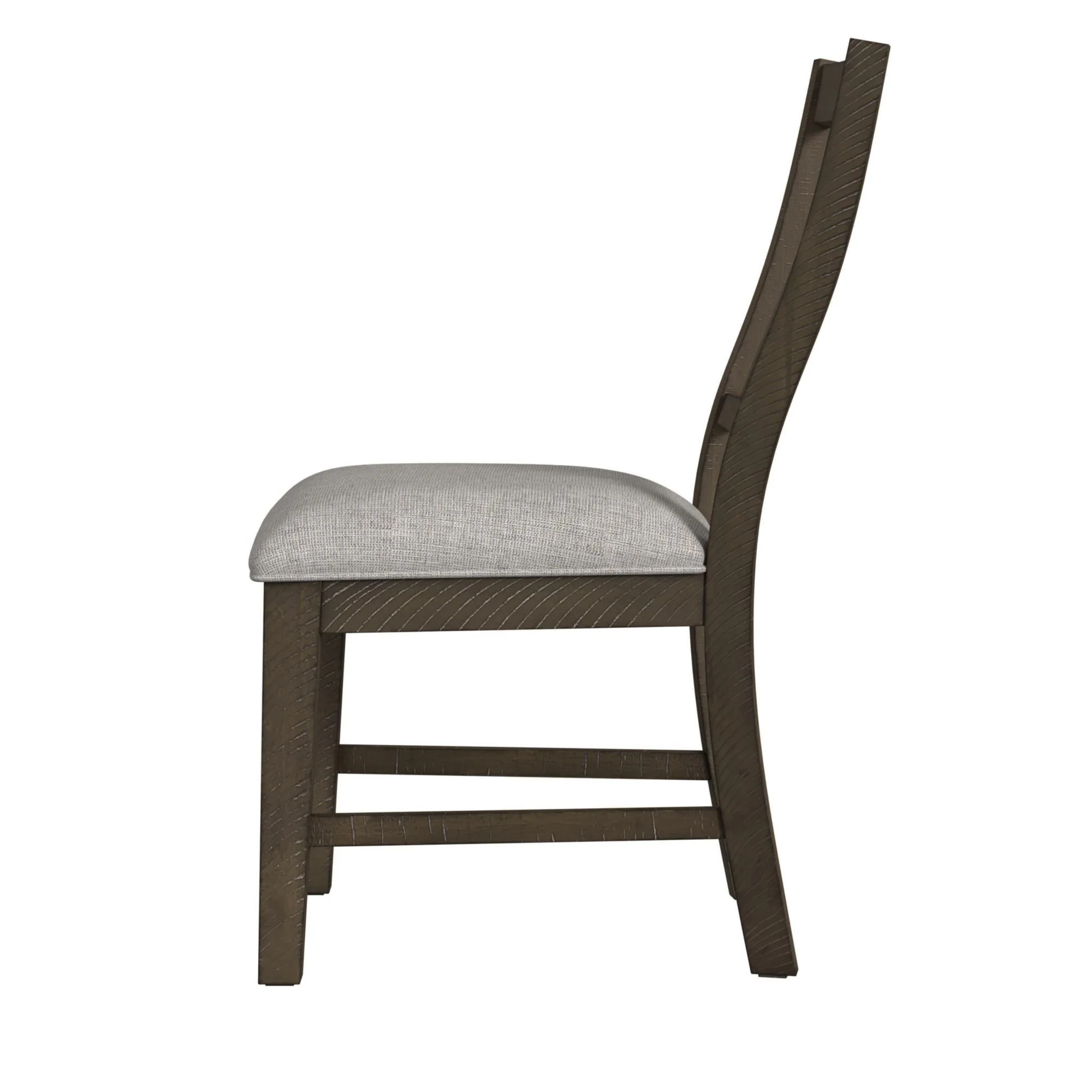 Yellowstone - Dining Side Chair (Set of 2) - Medium Brown / Gray - Image 2