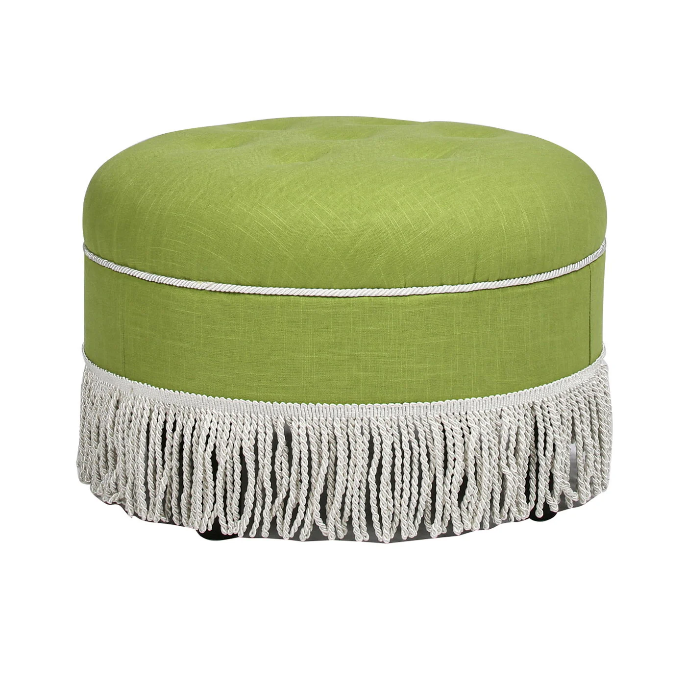 Yolanda - Round Upholstered Accent Ottoman - Image 20