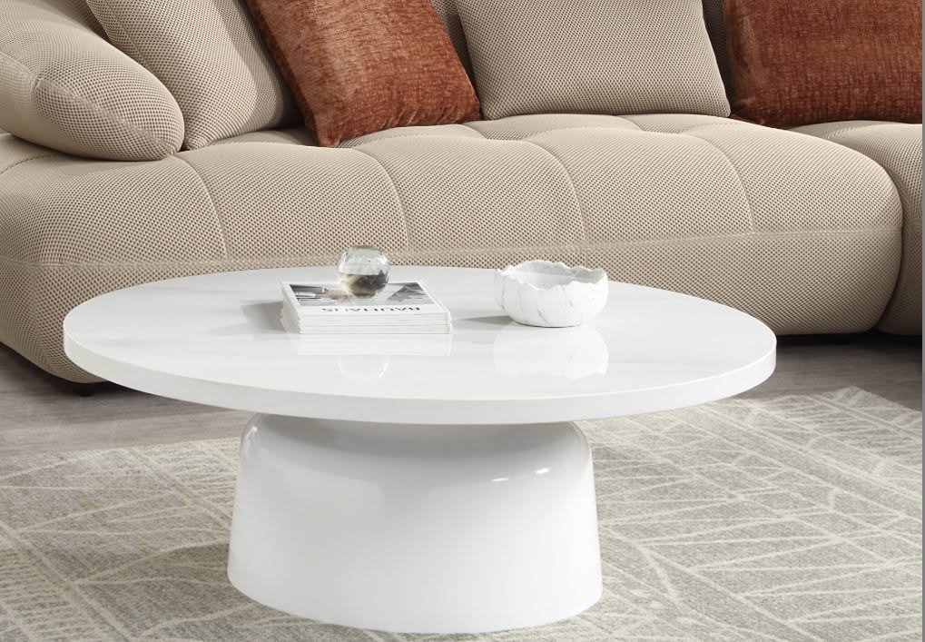 Zaid - Engineering Marble High Gloss Table