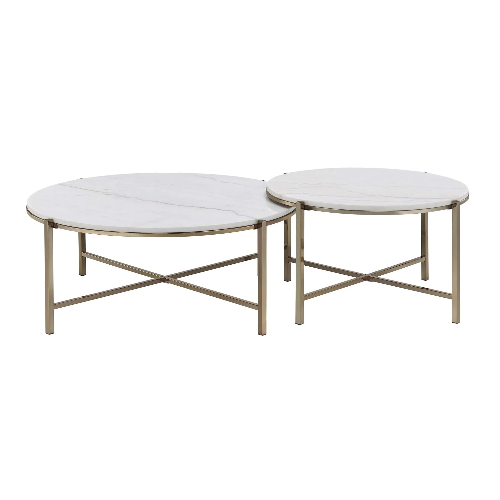 Zaidee - Nesting Table Set - White - Image 3