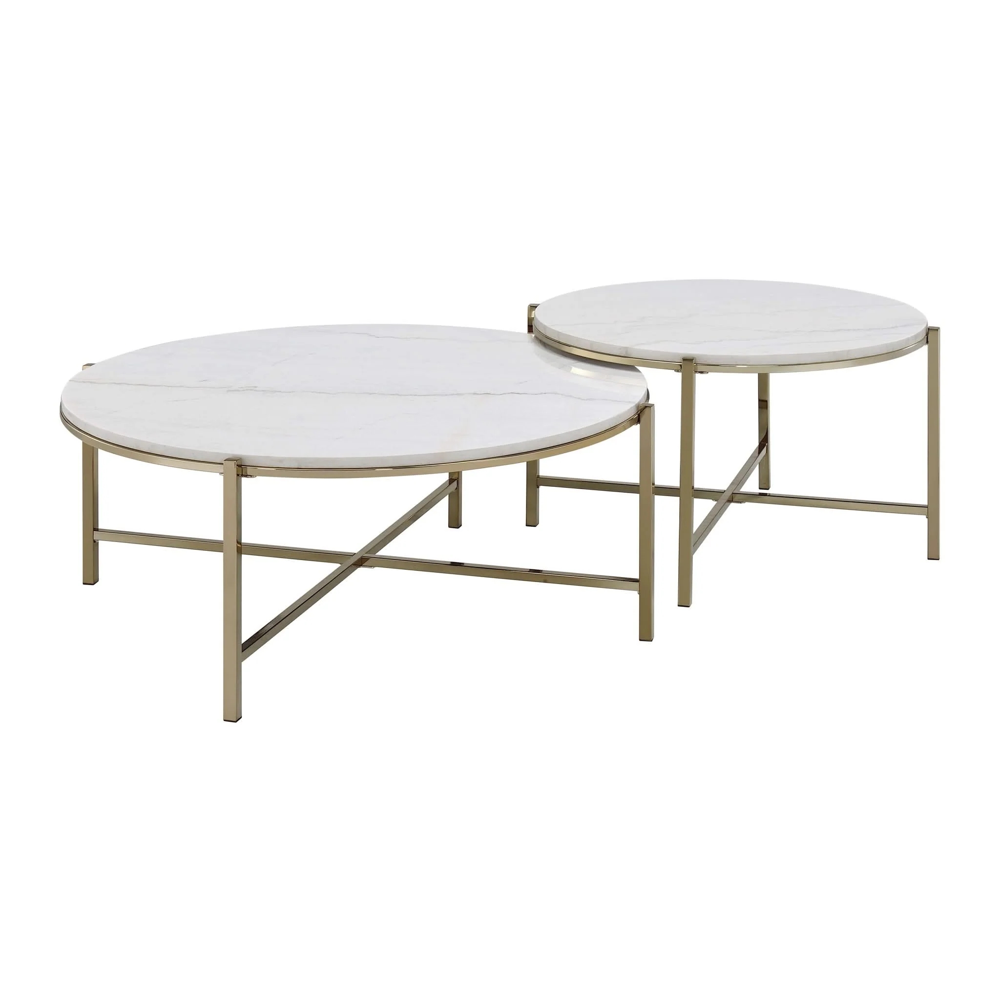 Zaidee - Nesting Table Set - White - Image 4