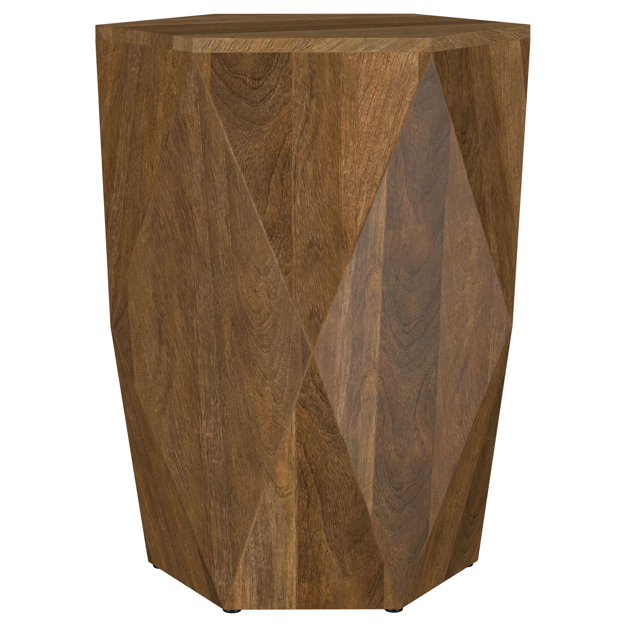 Zalika 2-piece Solid Wood Coffee and End Table Set Natural - Image 4