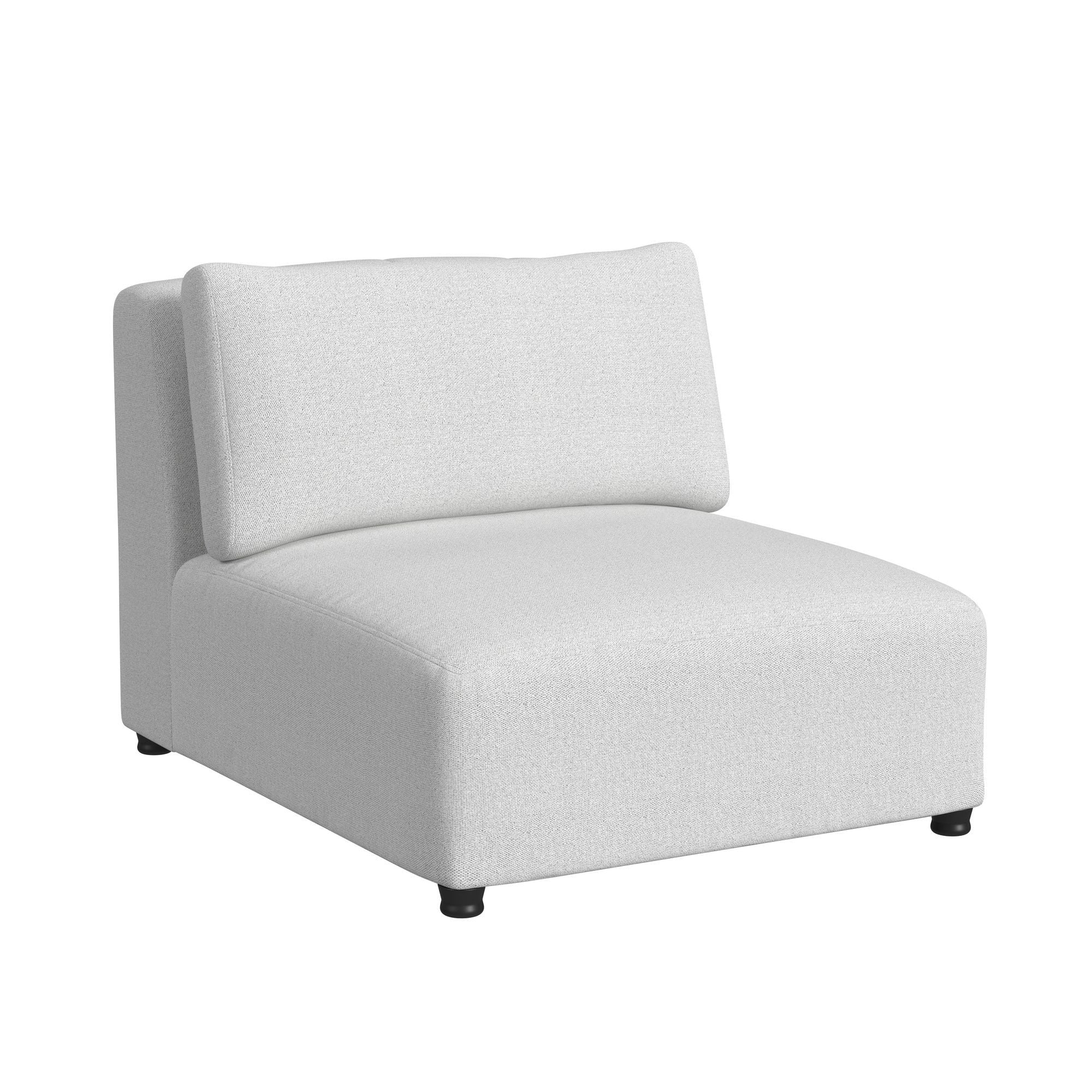 Zandara - 5 Piece Modular Set Sectional With Ottoman - Beige - Image 3