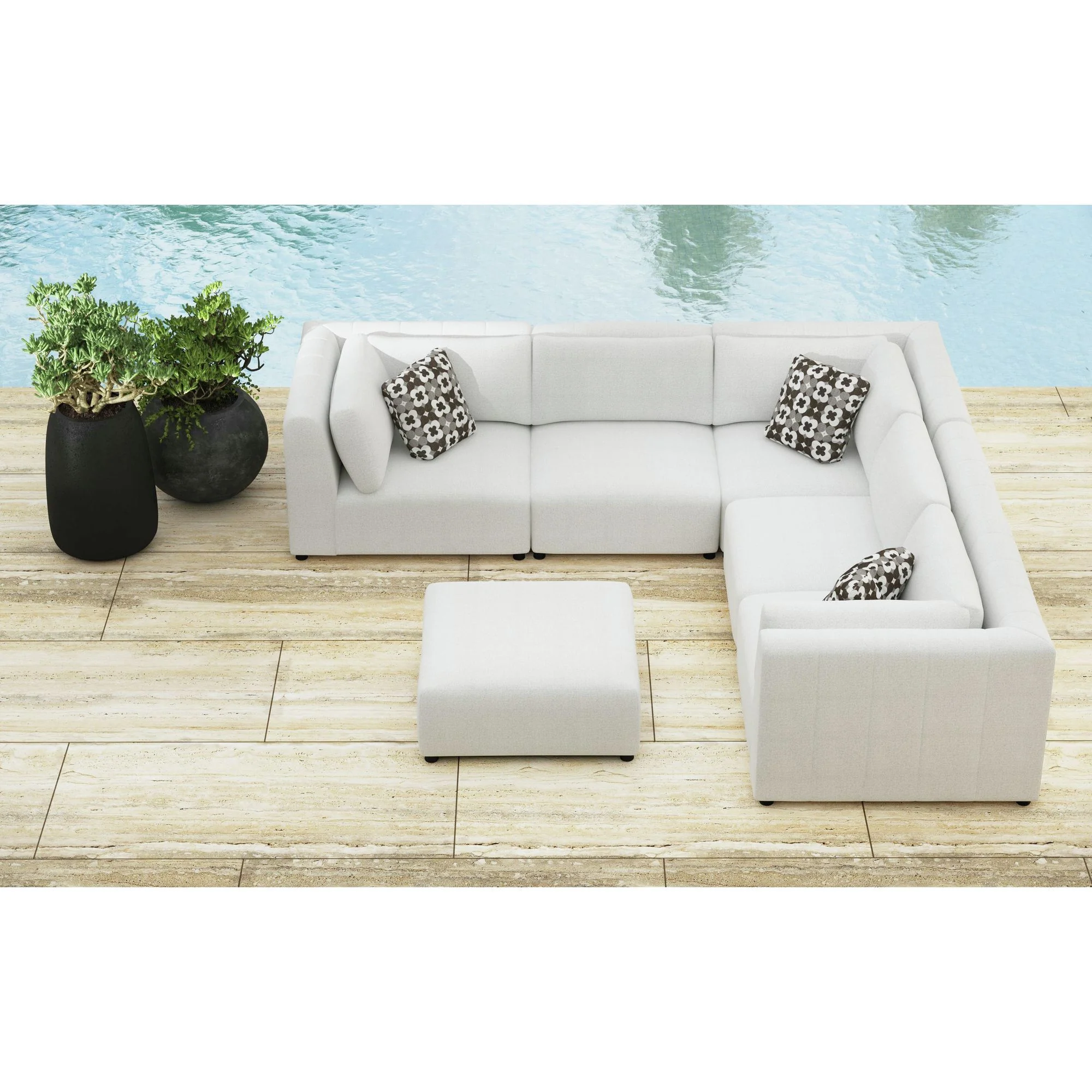 Zandara - Accent Pillows (Set of 2) - Gray - Image 2