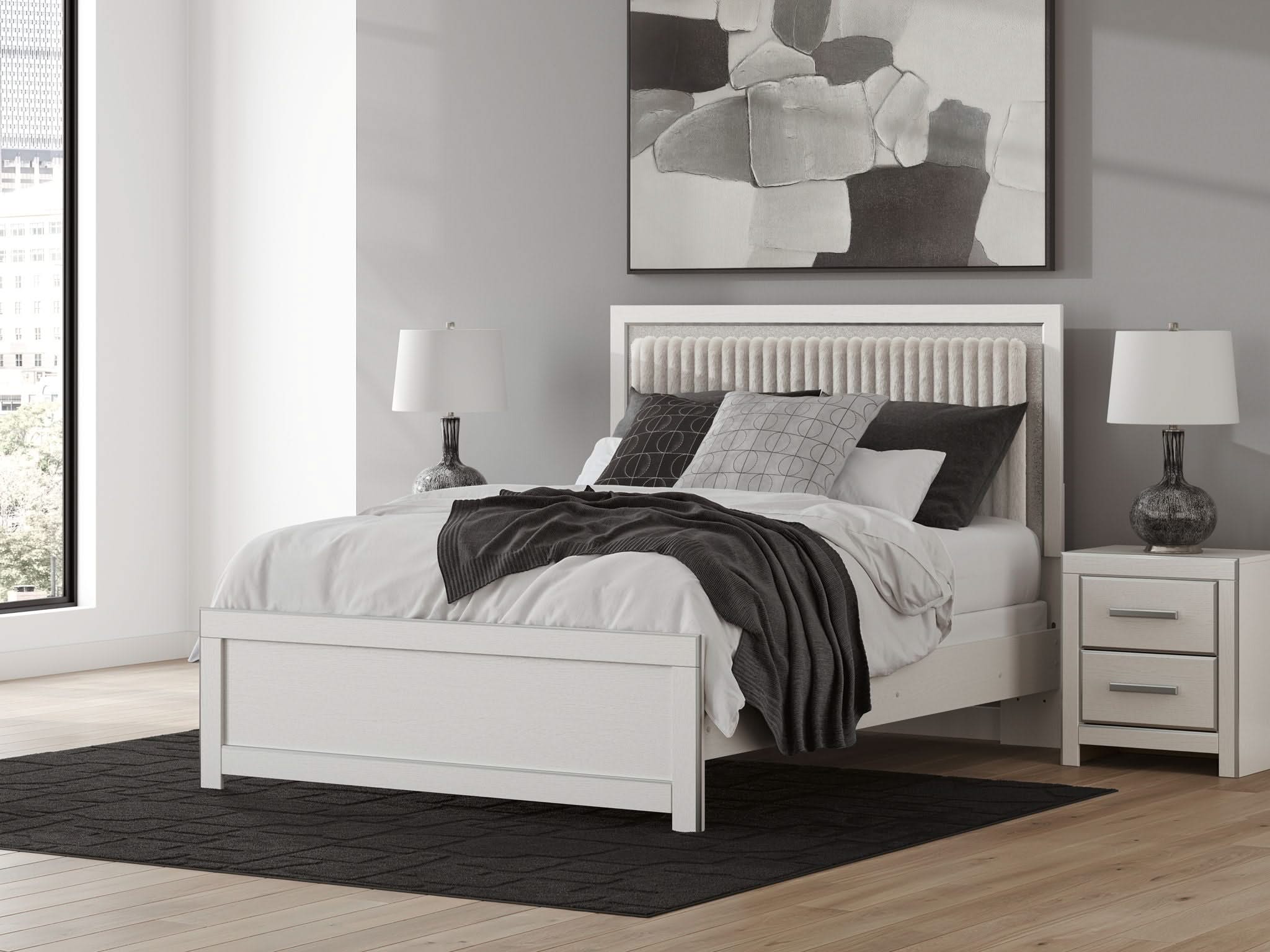 Zuraleus - Upholstered Panel Bed - Image 12
