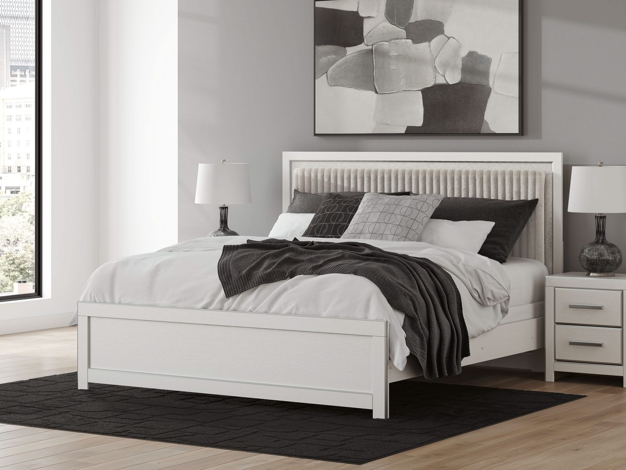 Zuraleus - Upholstered Panel Bed - Image 9