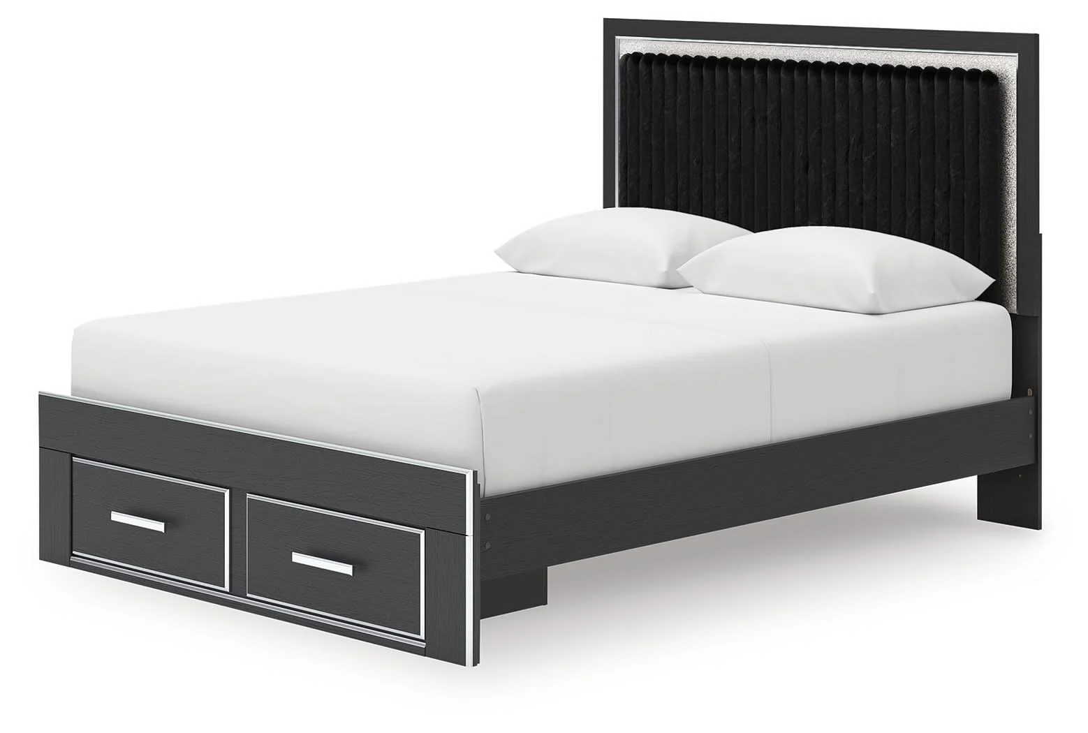 Zuraleus - Upholstered Panel Platform Storage Bed - Image 11