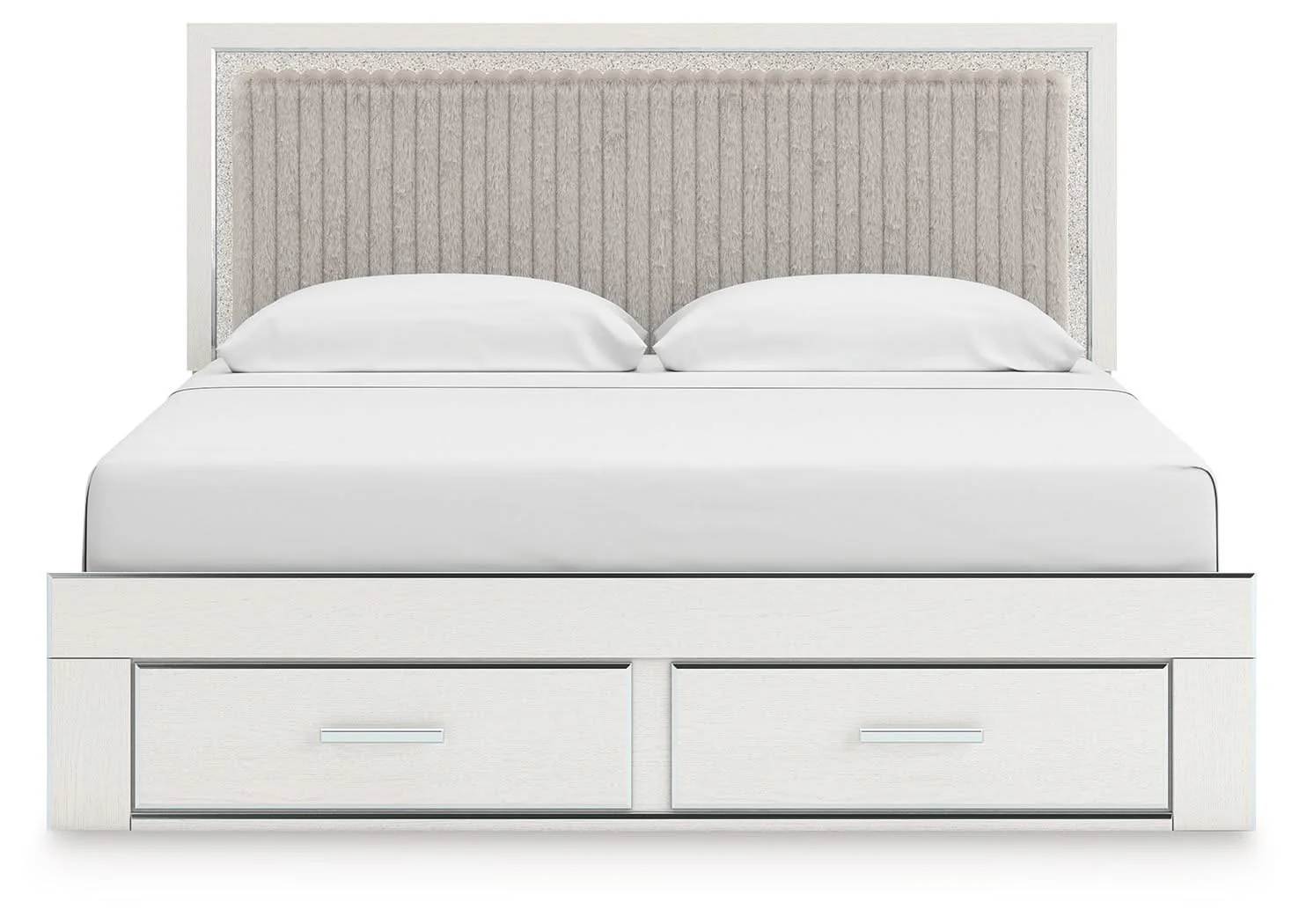 Zuraleus - Upholstered Panel Platform Storage Bed - Image 8