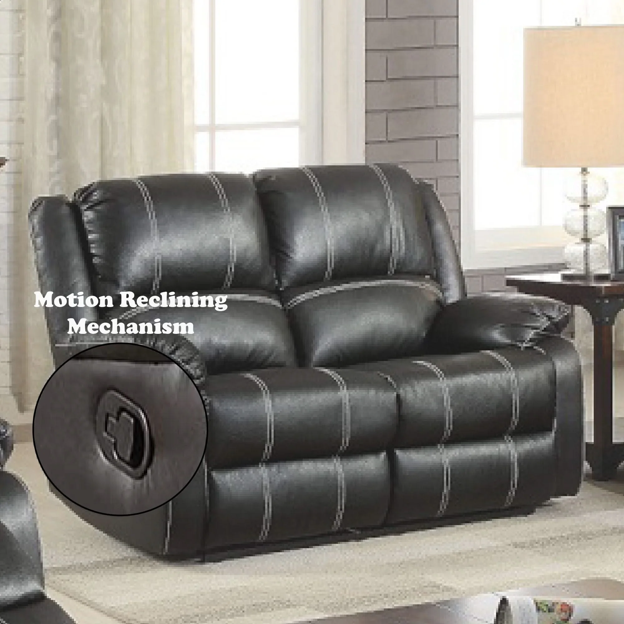 Zuriel - Recliner Loveseat - Image 4